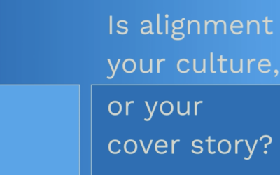 Alignment shows up in decisions